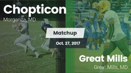 Matchup: Chopticon High vs. Great Mills 2017