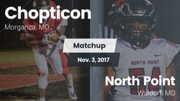 Matchup: Chopticon High vs. North Point  2017