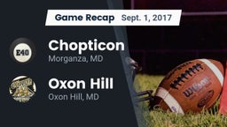 Recap: Chopticon  vs. Oxon Hill  2017