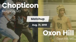 Matchup: Chopticon High vs. Oxon Hill  2018