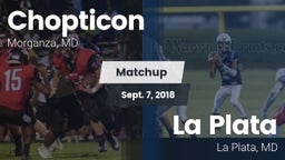 Matchup: Chopticon High vs. La Plata  2018