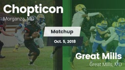 Matchup: Chopticon High vs. Great Mills 2018