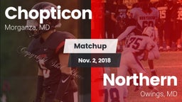 Matchup: Chopticon High vs. Northern  2018