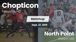 Matchup: Chopticon High vs. North Point  2019