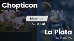 Matchup: Chopticon High vs. La Plata  2019
