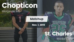 Matchup: Chopticon High vs. St. Charles  2019