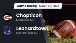 Recap: Chopticon  vs. Leonardtown  2021