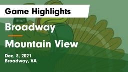 Broadway  vs Mountain View  Game Highlights - Dec. 3, 2021