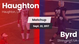 Matchup: Haughton  vs. Byrd  2017