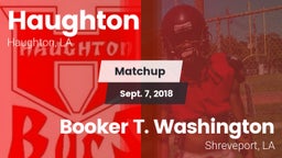 Matchup: Haughton  vs. Booker T. Washington  2018