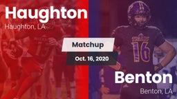 Matchup: Haughton  vs. Benton  2020