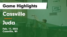 Cassville  vs Juda  Game Highlights - Feb. 11, 2023