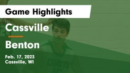 Cassville  vs Benton Game Highlights - Feb. 17, 2023