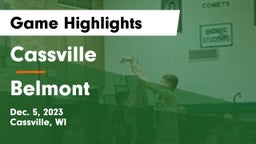 Cassville  vs Belmont  Game Highlights - Dec. 5, 2023