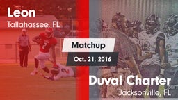 Matchup: Leon  vs. Duval Charter  2016