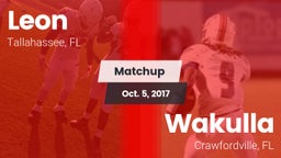 Matchup: Leon  vs. Wakulla  2017