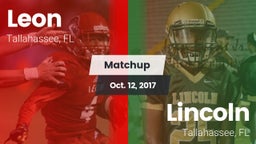 Matchup: Leon  vs. Lincoln  2017