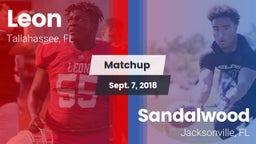 Matchup: Leon  vs. Sandalwood  2018