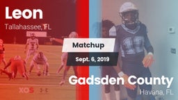 Matchup: Leon  vs. Gadsden County  2019