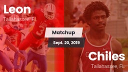 Matchup: Leon  vs. Chiles  2019