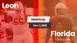 Matchup: Leon  vs. Florida  2019