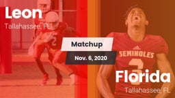 Matchup: Leon  vs. Florida  2020