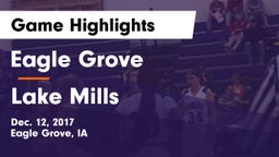 Eagle Grove  vs Lake Mills Game Highlights - Dec. 12, 2017