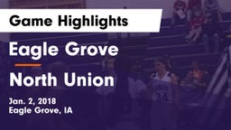 Eagle Grove  vs North Union   Game Highlights - Jan. 2, 2018