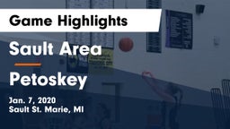 Sault Area  vs Petoskey  Game Highlights - Jan. 7, 2020