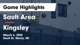 Sault Area  vs Kingsley  Game Highlights - March 6, 2020