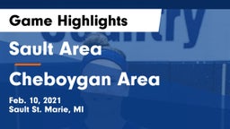 Sault Area  vs Cheboygan Area  Game Highlights - Feb. 10, 2021