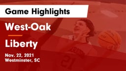 West-Oak  vs Liberty  Game Highlights - Nov. 22, 2021