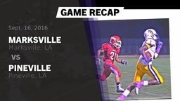 Recap: Marksville  vs. Pineville  2016