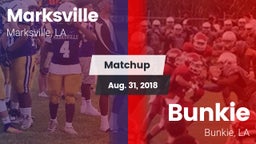 Matchup: Marksville High vs. Bunkie  2018