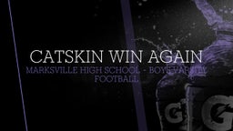 Marksville football highlights Catskin Win Again