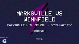 Marksville football highlights Marksville vs Winnfield