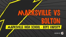 Marksville football highlights Marksville vs Bolton