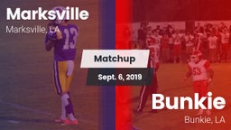 Matchup: Marksville High vs. Bunkie  2019