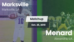 Matchup: Marksville High vs. Menard  2019