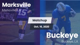 Matchup: Marksville High vs. Buckeye  2020
