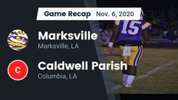 Recap: Marksville  vs. Caldwell Parish  2020