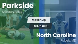 Matchup: Parkside  vs. North Caroline  2016