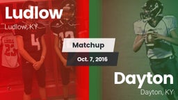 Matchup: Ludlow  vs. Dayton  2016