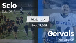 Matchup: Scio  vs. Gervais  2017