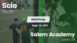 Matchup: Scio  vs. Salem Academy  2017