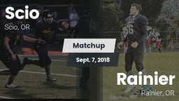 Matchup: Scio  vs. Rainier  2018