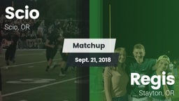 Matchup: Scio  vs. Regis  2018
