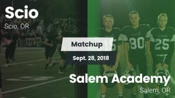 Matchup: Scio  vs. Salem Academy  2018