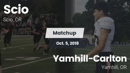 Matchup: Scio  vs. Yamhill-Carlton  2018