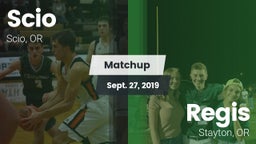 Matchup: Scio  vs. Regis  2019